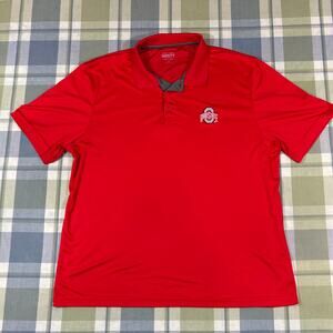 Ohio State Buckeyes Mens XXL Polo Shirt Varsity